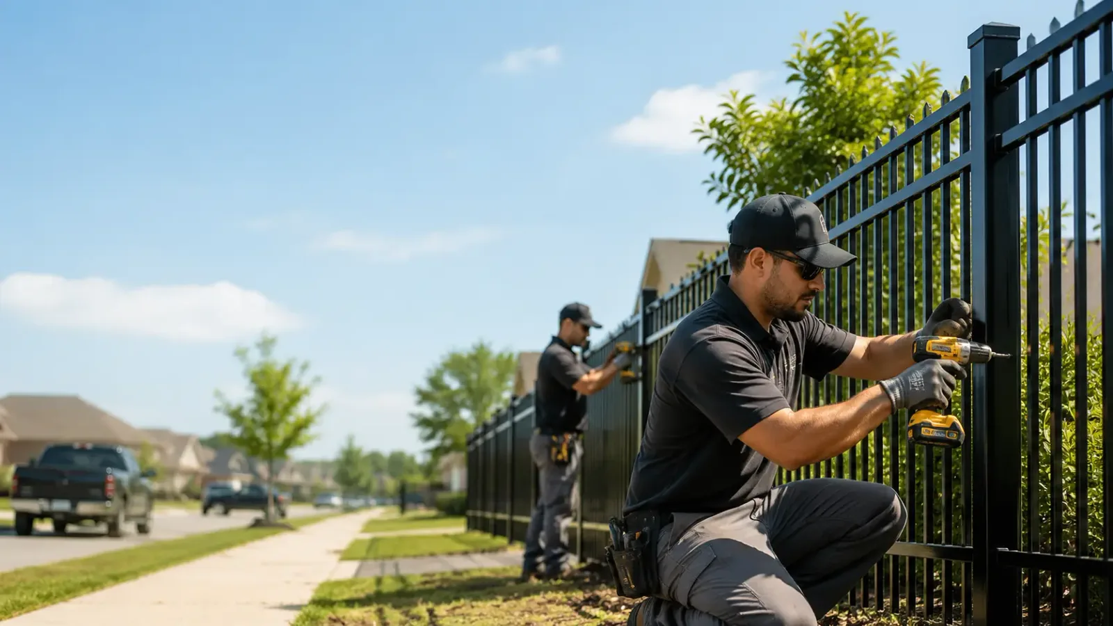 Metal Fence Installation in Carterville, IL